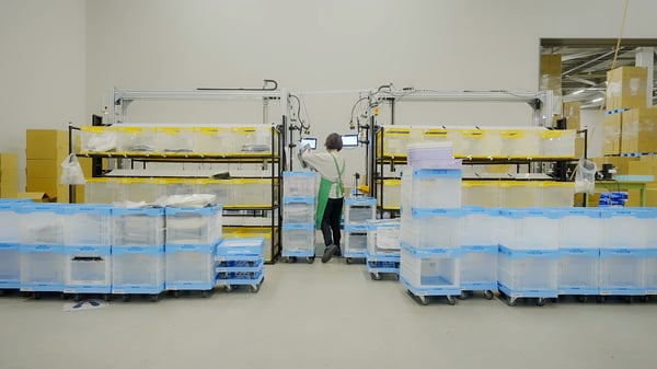 RaaSで導入できる立体型ソーター「t-Sort 3D」